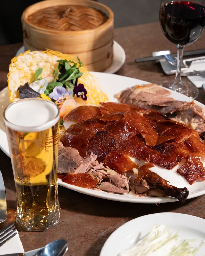 Peking duck menu photo for a London Chinese restaurant